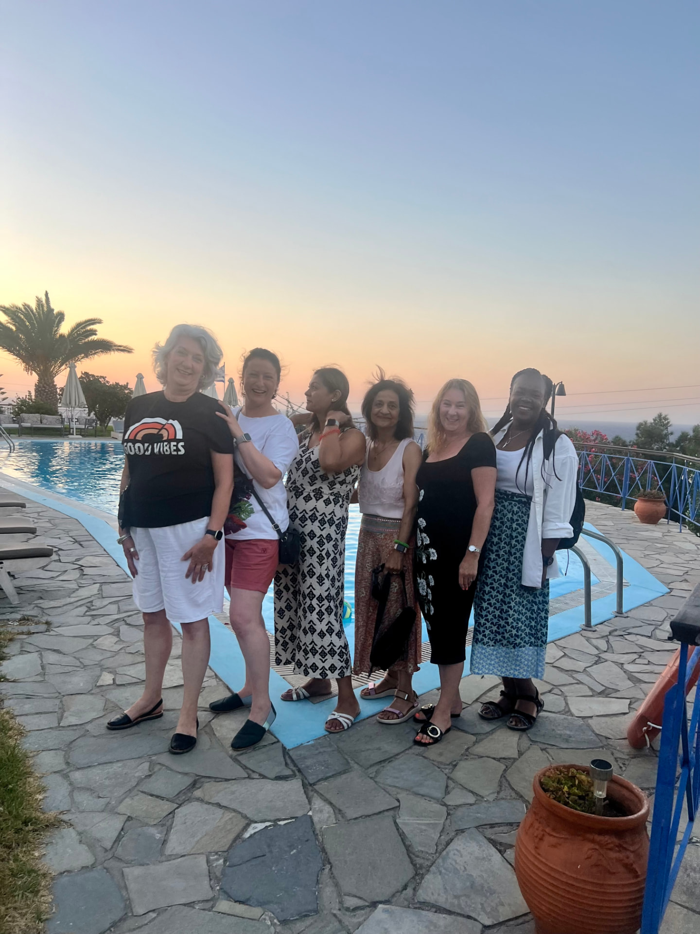 Sunset selfie above the Aegean, Ikaria