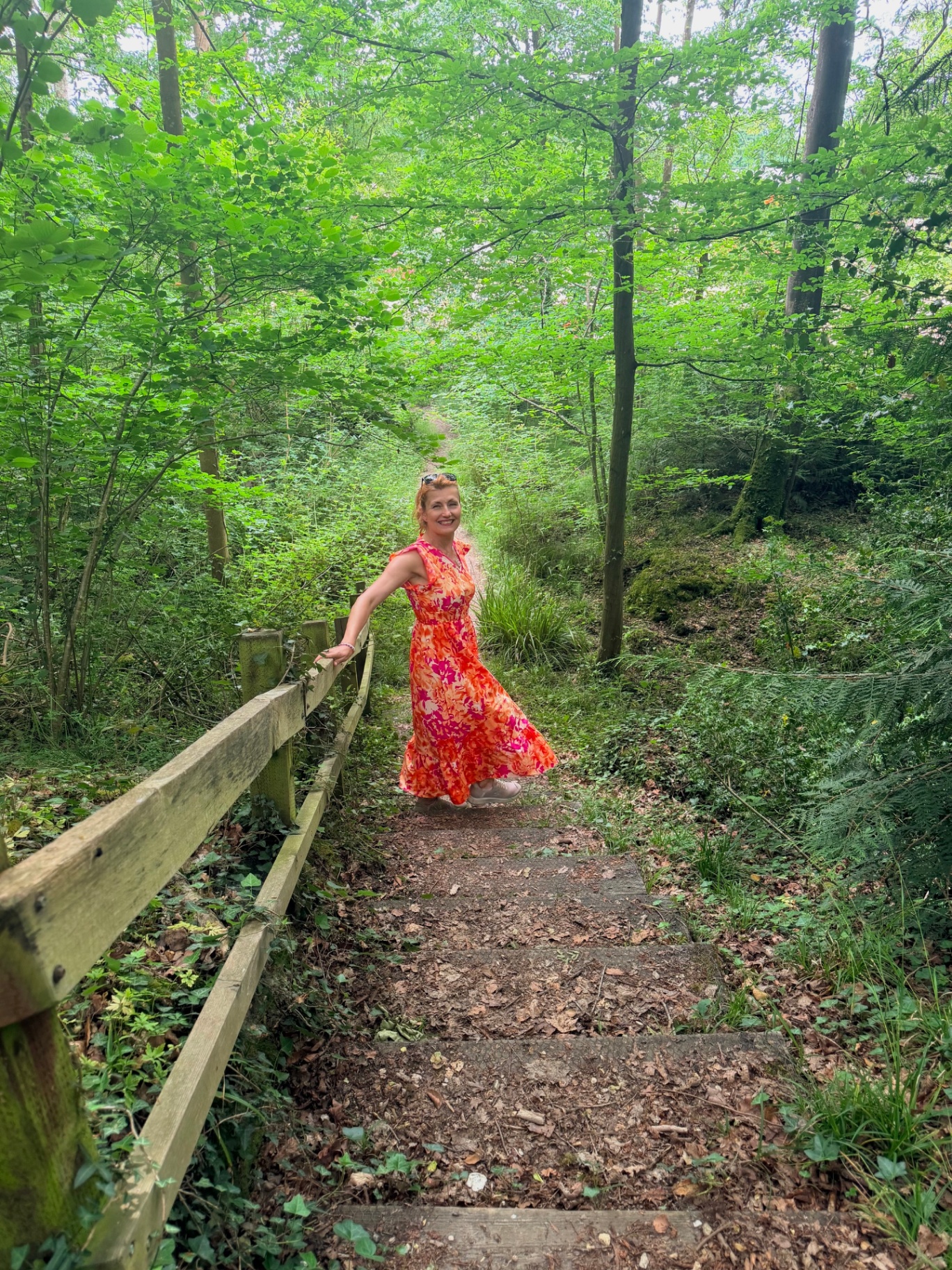 Julia K, your host — Certified Health Coach and Registered Restorative Yoga Teacher