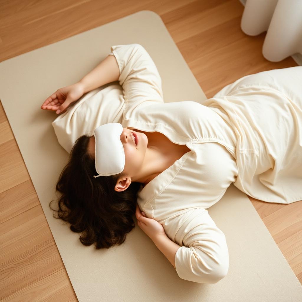 A calm, light-filled space with a meditative, dreamy quality